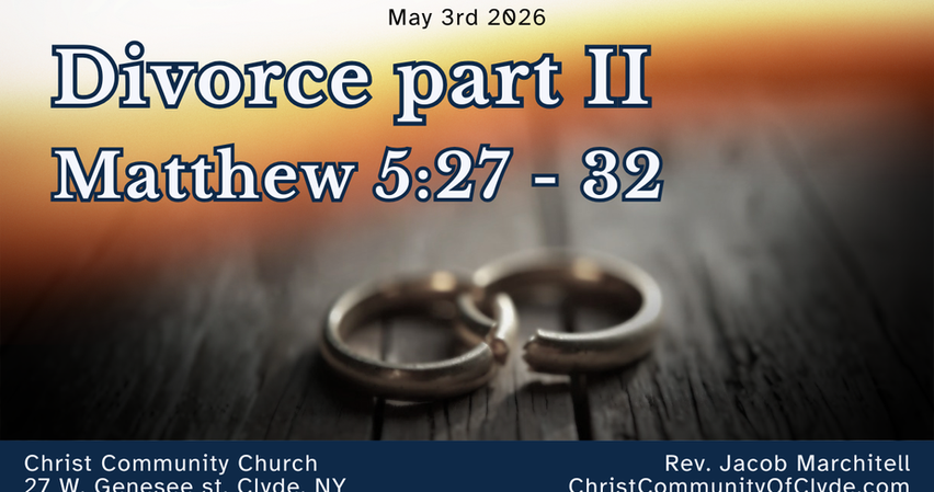 Divorce - part II